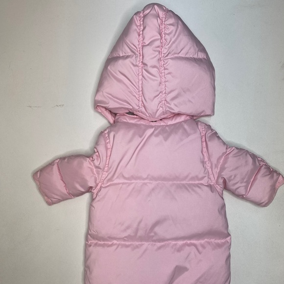 Ralph Lauren pink snowsuit winter one piece baby girl size 18 months - Picture 6 of 12